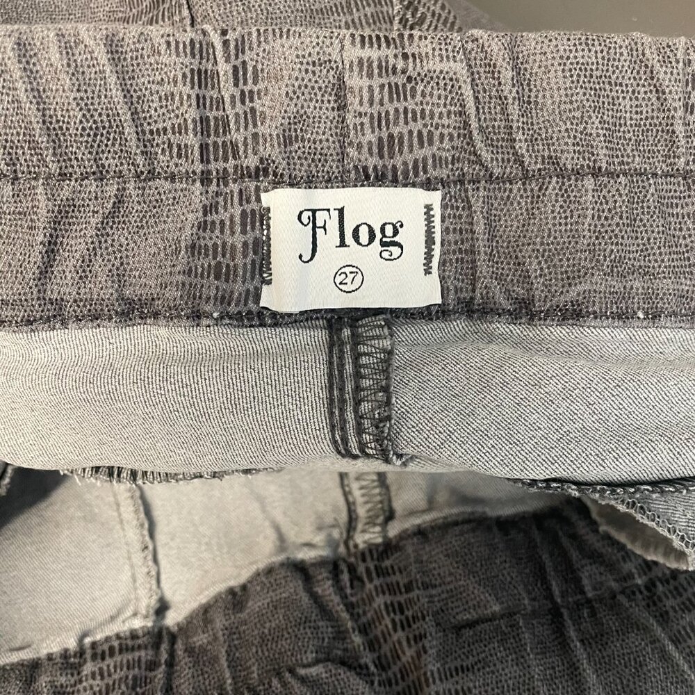 Bevy Flog Shely Snakeprint Pull On Jogger Pants - image 8